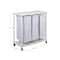 Household Essentials 3-Bag Laundry Sorter with Laminate Shelving
